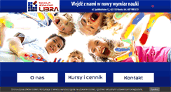 Desktop Screenshot of libra-szkola.pl